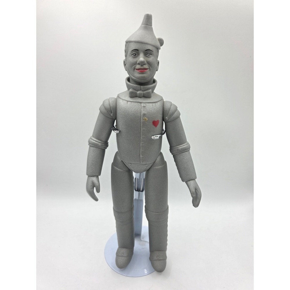 Vintage 1988 Wizard of Oz Tin Man Action Figure Turner Entertainment Silver